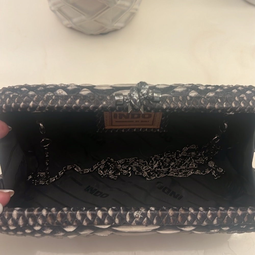 Genuine Python  Evening/Day Clutch/Bag - Picture 10 of 11